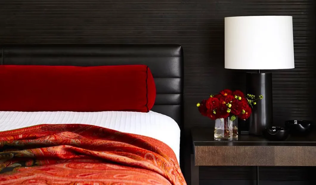 deco rouge noir