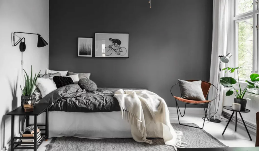 deco scandinave gris noir