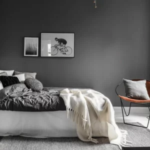 deco scandinave gris noir