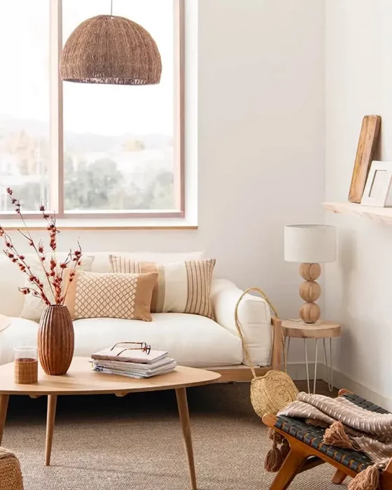 deco salon zen beige