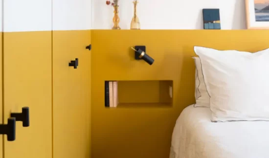 deco moderne jaune moutarde