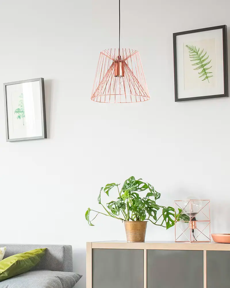 suspension cuivre filaire