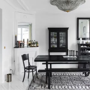 deco blanc gris noir