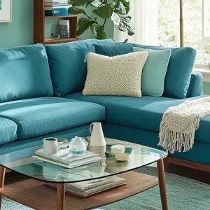 deco bleu vert