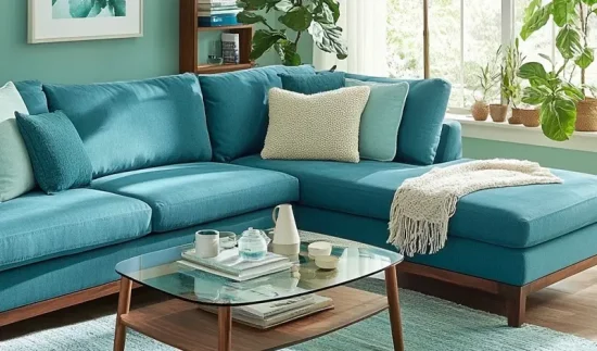 deco bleu vert