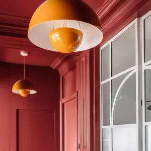 deco couloir rouge