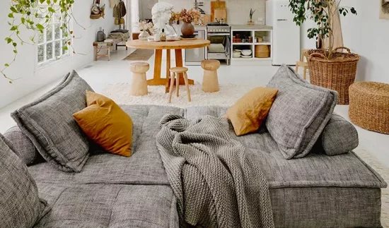 deco salon scandinave chic