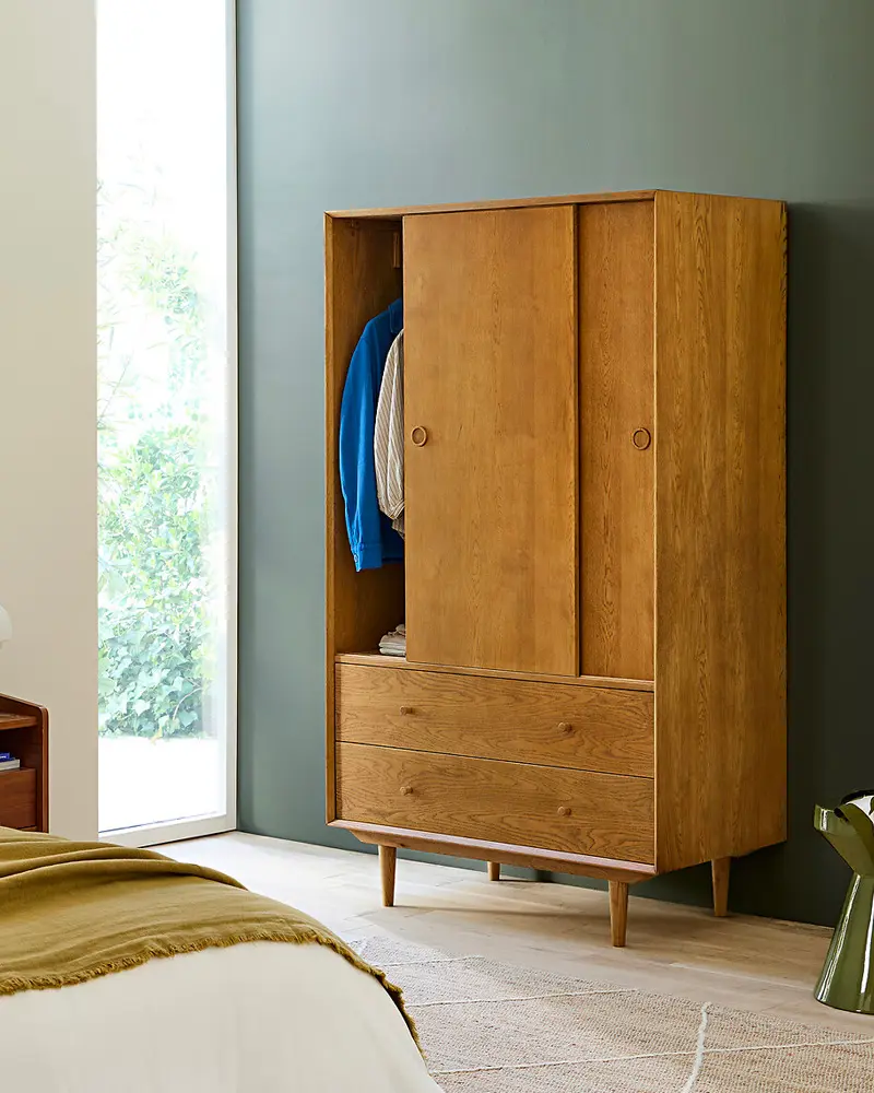 armoire avec tiroir vintage