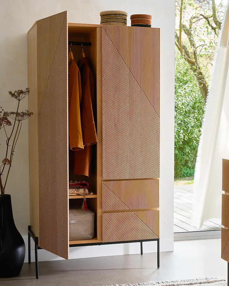armoire avec tiroir moderne bois