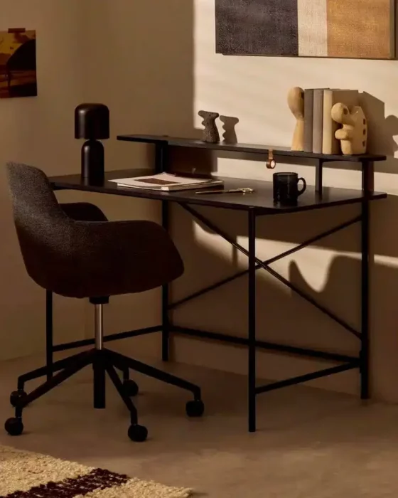 deco bureau moderne noir