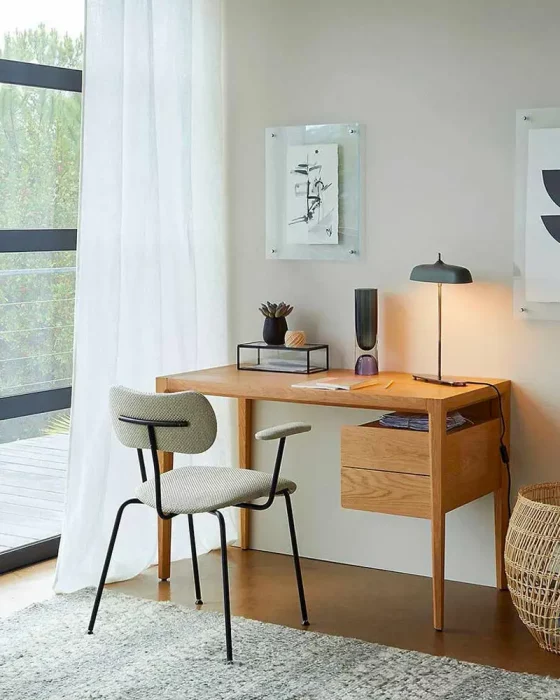 deco bureau bois moderne