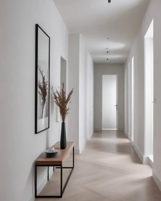 deco couloir scandinave moderne