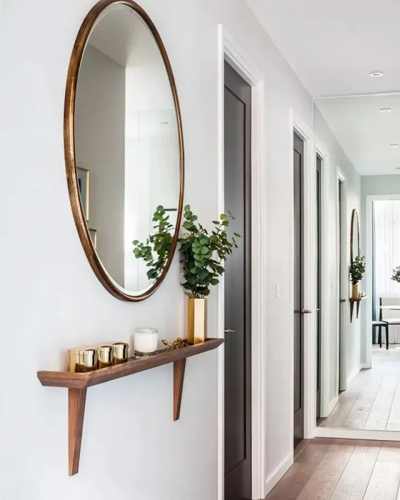 deco couloir scandinave moderne bois