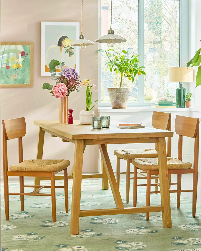 table avec rallonge bois