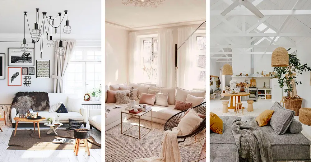3 idées pour une déco scandinave chic dans le salon | My Blog Deco