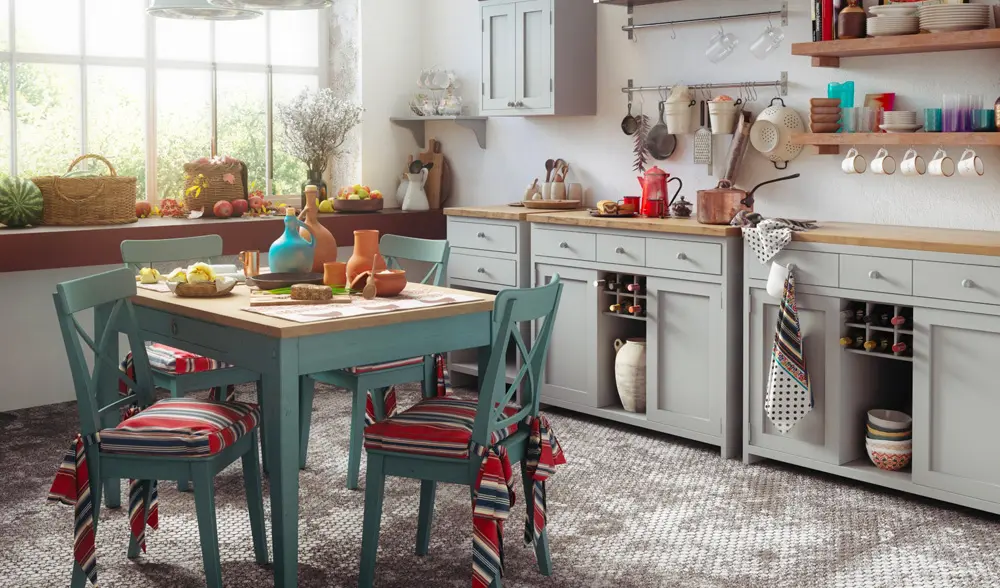 deco cuisine vintage