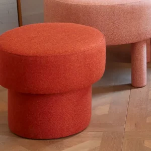 tabouret orange