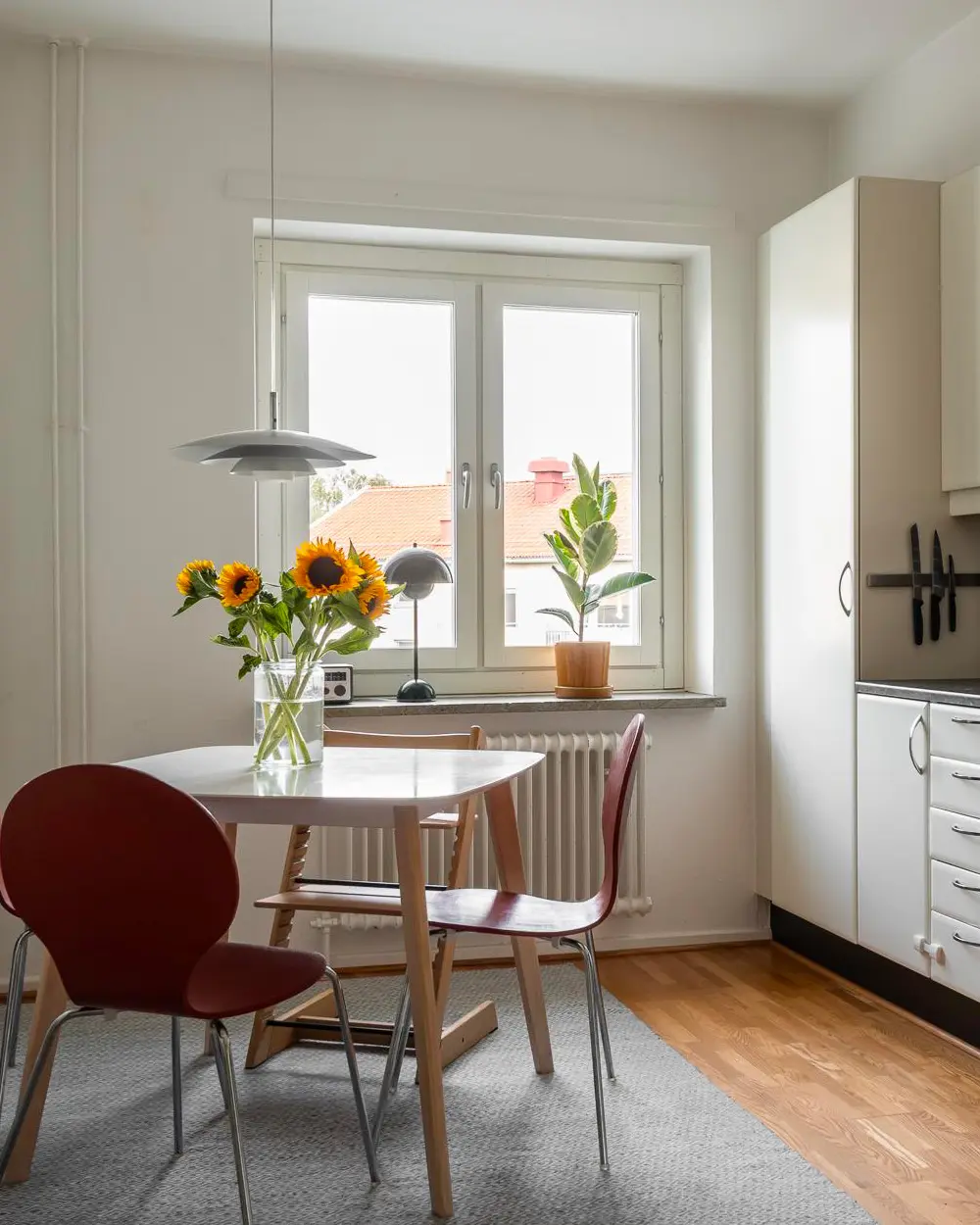 deco cuisine scandinave chaise vintage