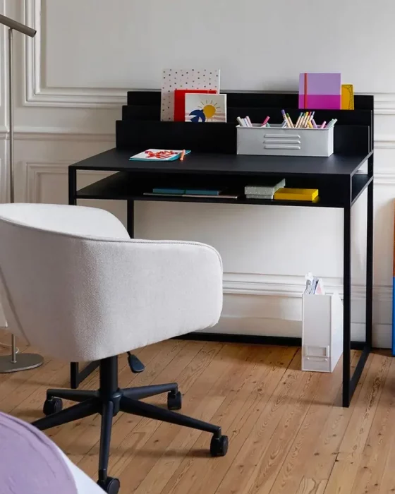 deco bureau minimaliste metal