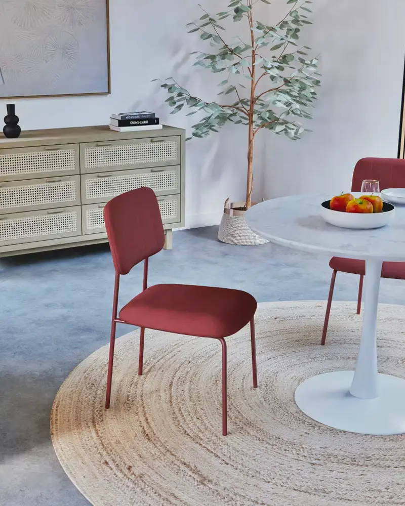 table a manger marbre blanc vintage