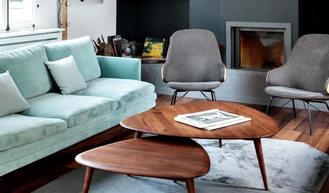 deco salon scandinave vintage