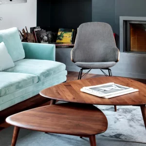 deco salon scandinave vintage