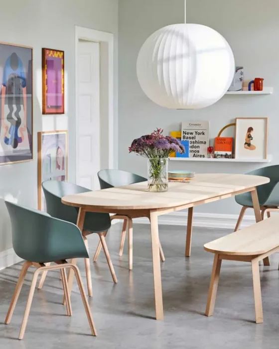 deco chambre minimaliste scandinave bois