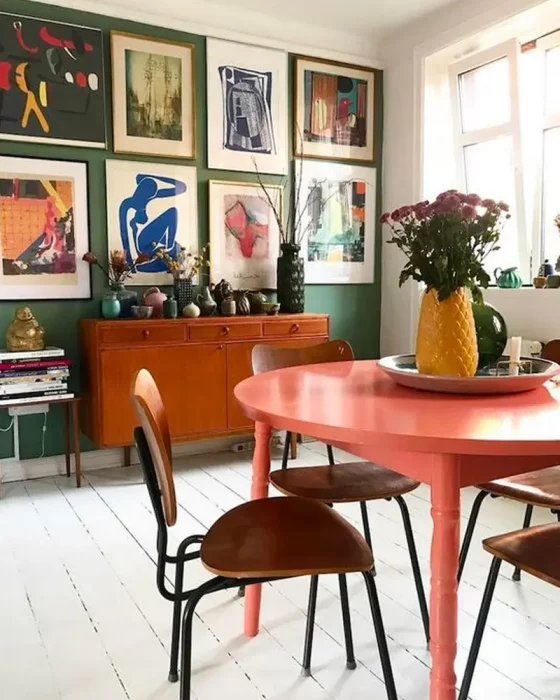 deco salle a manger vintage cocooning