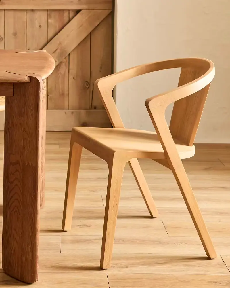 chaise bois chic