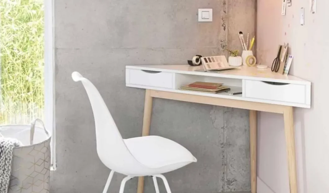 deco petit bureau blanc