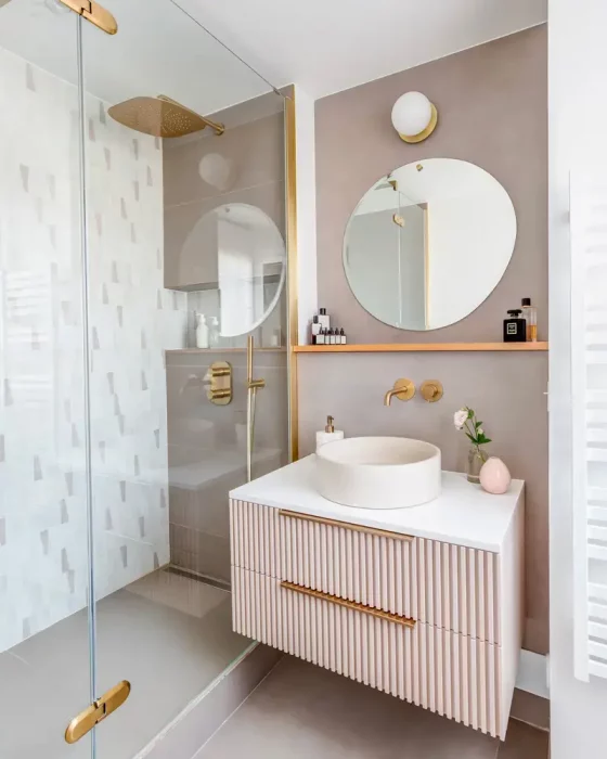 deco salle de bain scandinave pastel
