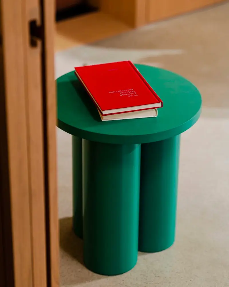tabouret moderne vert