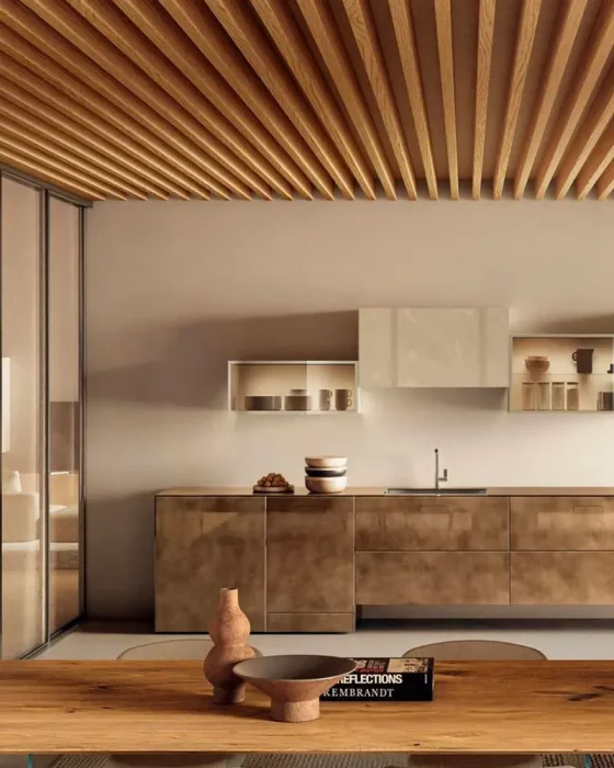 deco cuisine zen bois