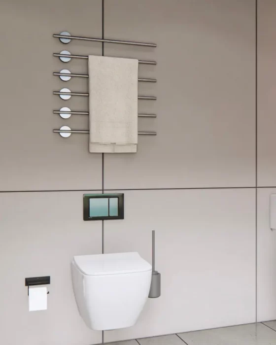 deco toilettes wc minimaliste moderne blanc