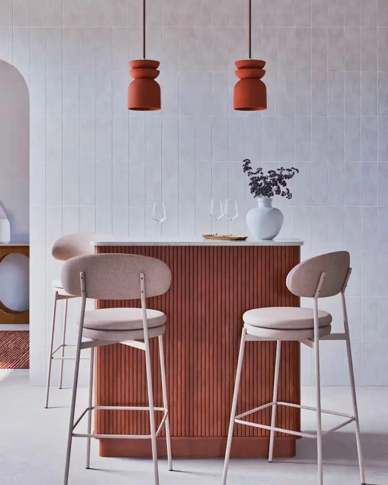 suspension cuisine terre cuite