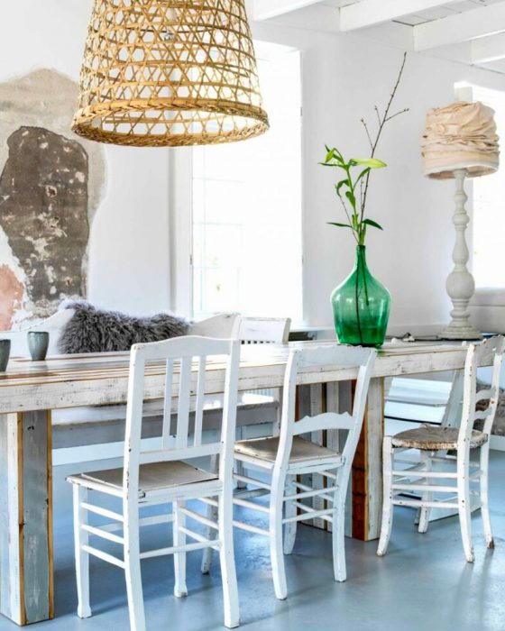 deco salle a manger scandinave recup