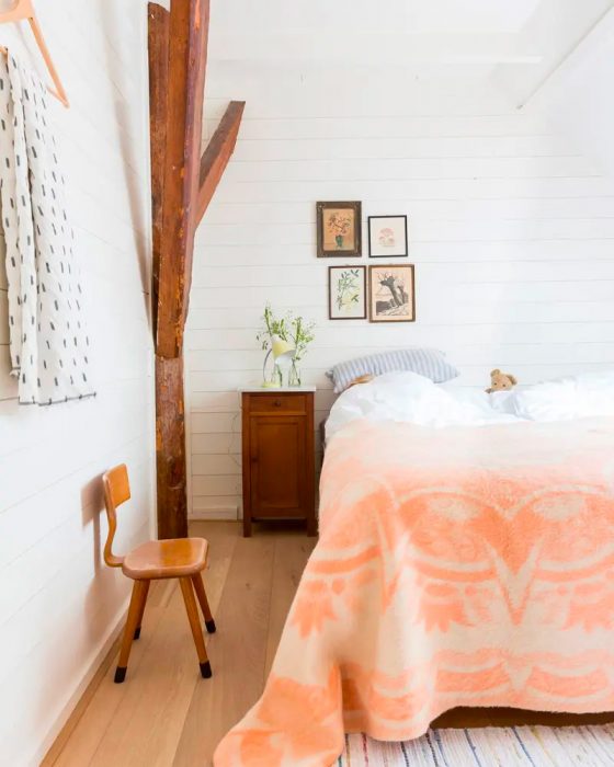 deco chambre scandinave recup