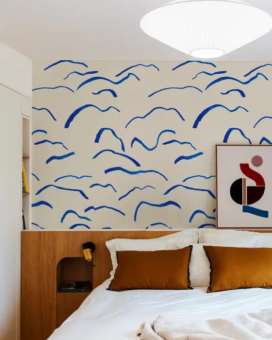 deco chambre vintage minimaliste moderne