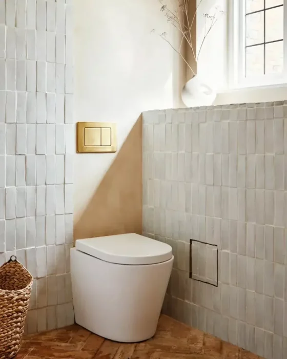 deco toilettes wc zen beige