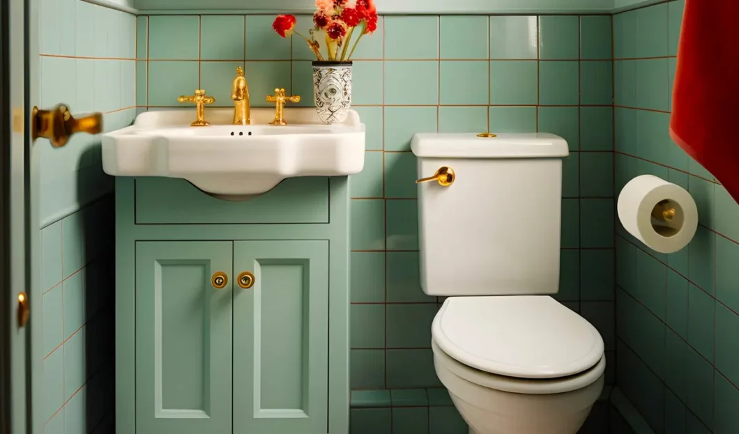 deco toilettes wc vintage
