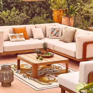 salon jardin bois