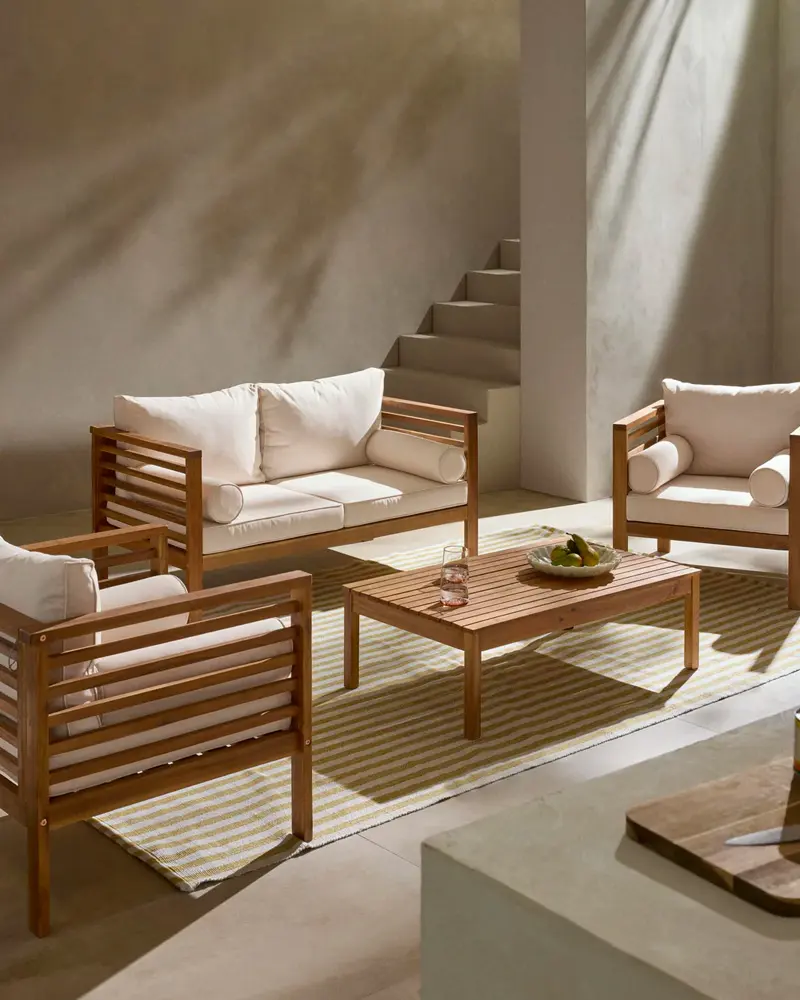 salon jardin bois moderne