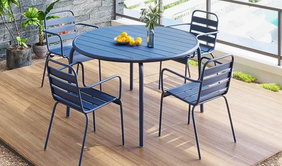 acheter chaise jardin metal