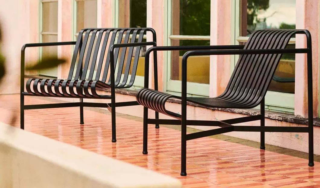 fauteuil jardin noir