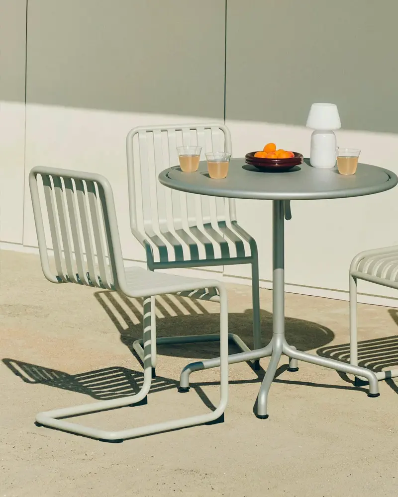 chaise jardin metal