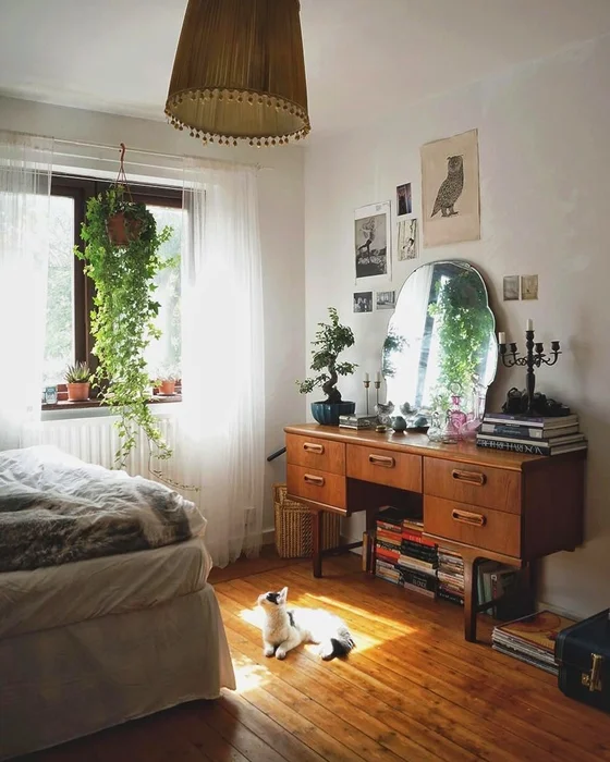 deco chambre vintage chic