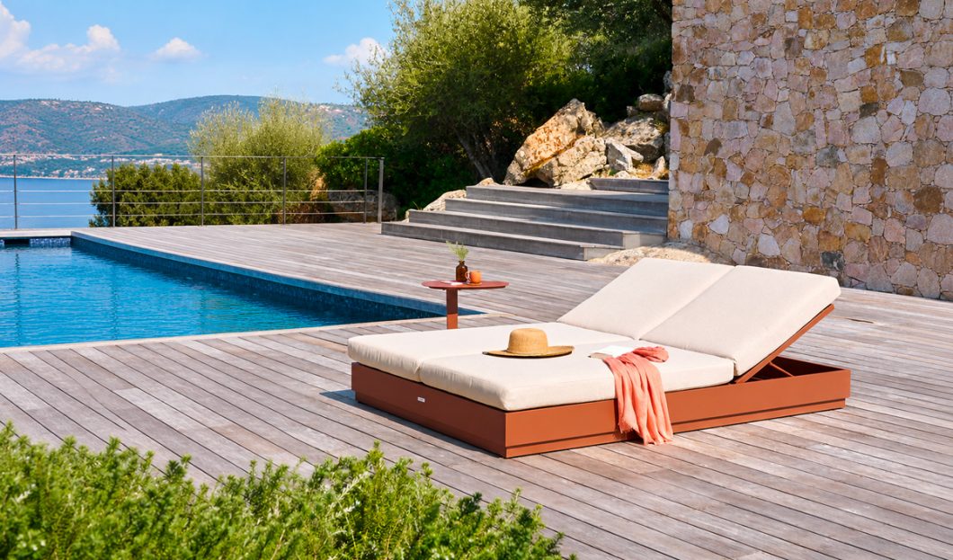 chaise longue jardin