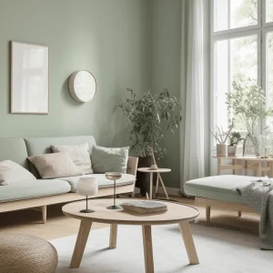 deco scandinave vert