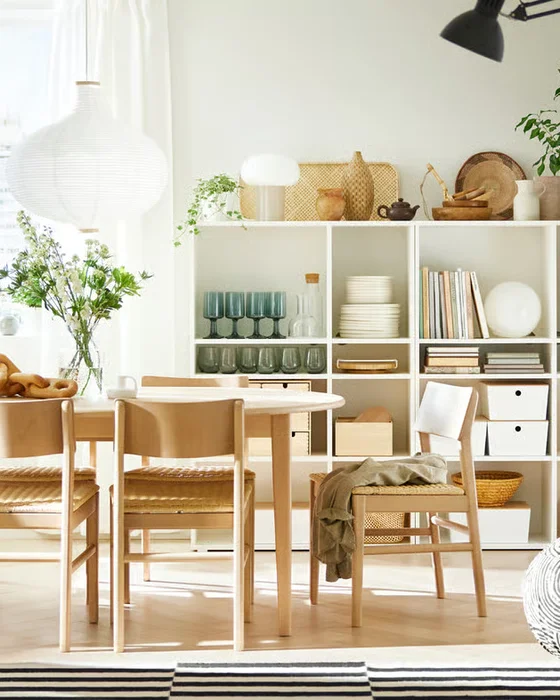 deco salle a manger scandinave zen