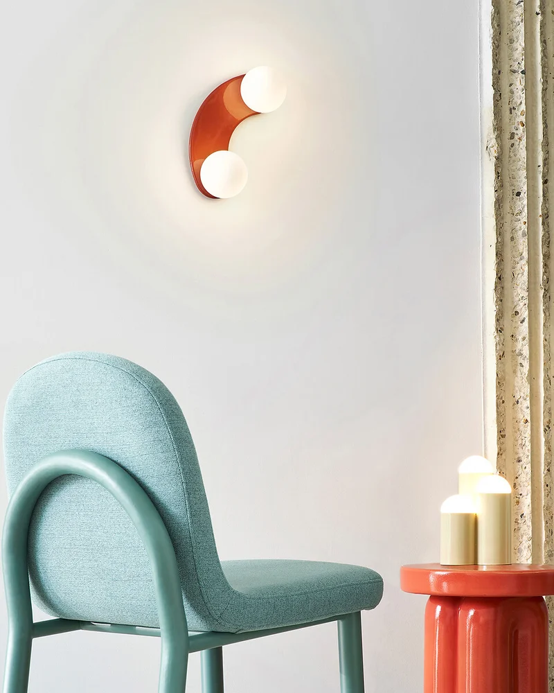applique rouge double